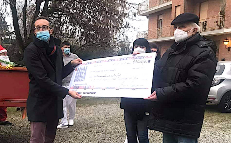 A Balzola la sottoscrizione a favore della casa di riposo